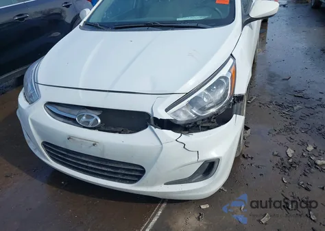 2017 Hyundai Accent Se z USA, uszkodzony, nr VIN KMHCT4AE0HU358365